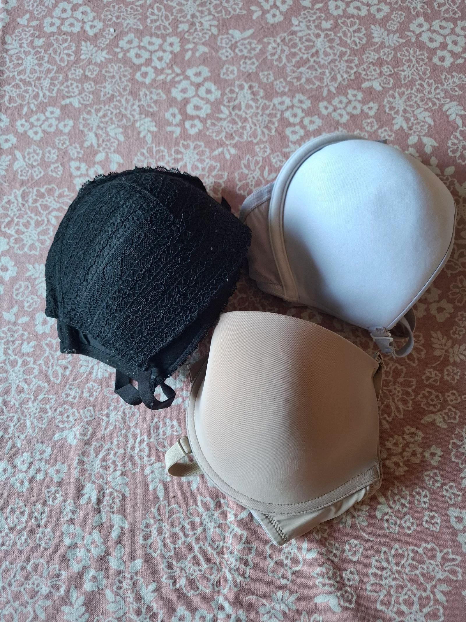 Lote de 3 sujetadores con tirantes paquete limpio rápido cuidado – photo 2